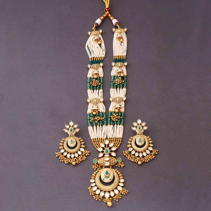 Multicolor Geetha Antique Rajwadi Set