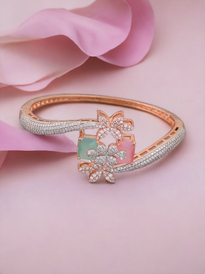 Multicolor Geone Zirconia Bracelet