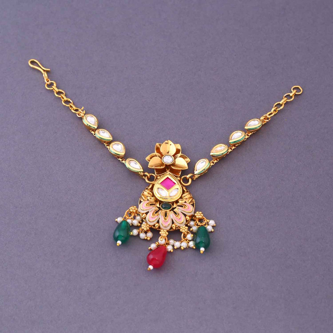 Multicolor Githalya Bridal Jewellery Set