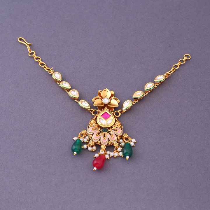 Multicolor Githalya Bridal Jewellery Set