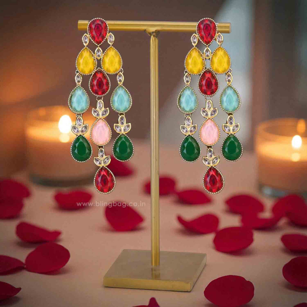 Multicolor Gourangi Danglers