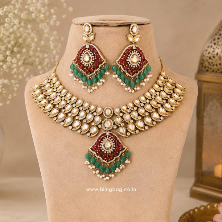 Multicolor Gracebella Victorian Jewellery Set - New Arrival