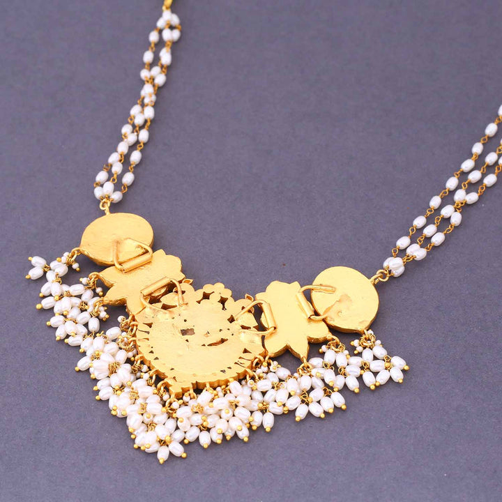 Multicolor Gurjot Antique Jewellery Set - New Arrival