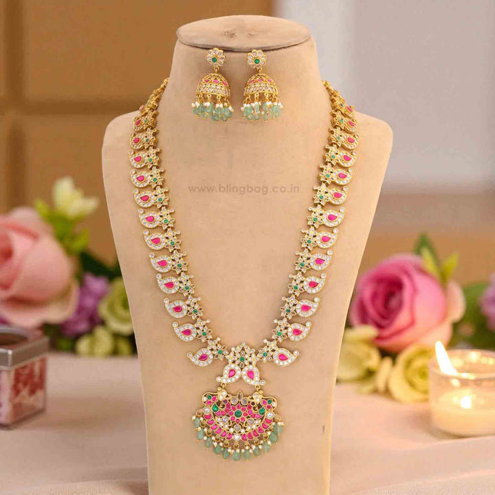 Multicolor Hansvika Antique Jewellery Set - New Arrival