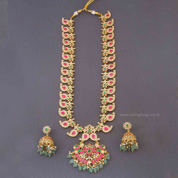 Multicolor Hansvika Antique Jewellery Set - New Arrival