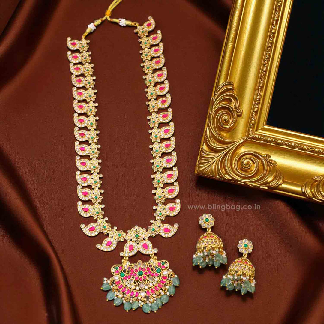 Multicolor Hansvika Antique Jewellery Set - New Arrival