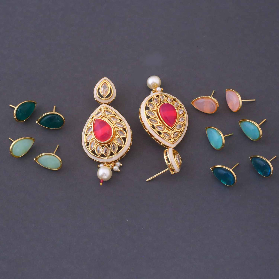 Multicolor Idhika Color Changeable Danglers