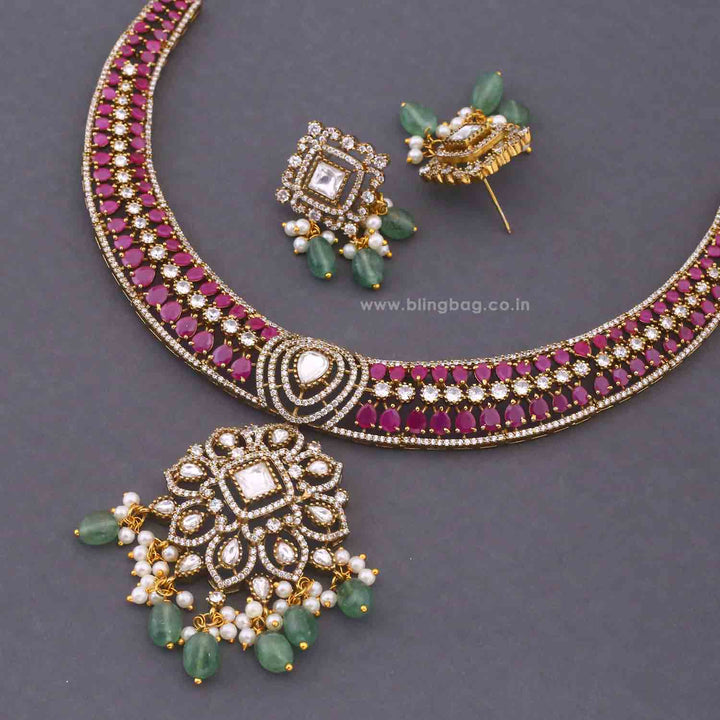 Multicolor Ilona Hasli Victorian Jewellery Set - New Arrival