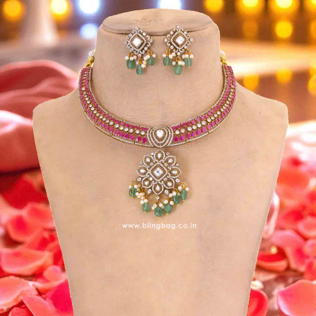 Multicolor Ilona Hasli Victorian Jewellery Set - New Arrival