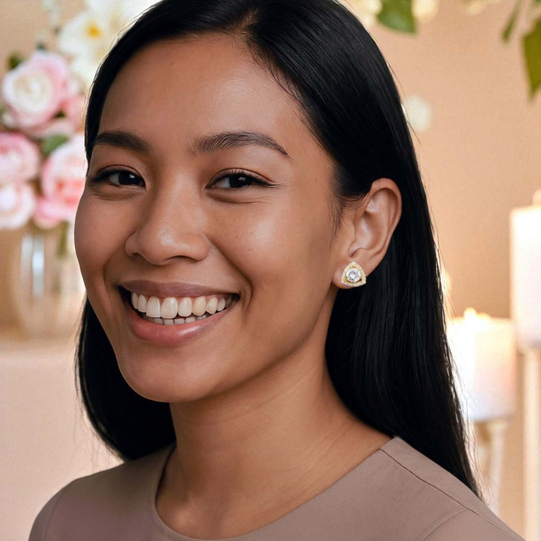 Multicolor Inna Color Changeable Studs