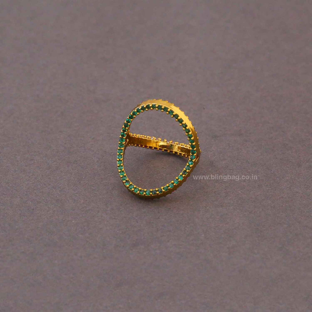 Multicolor Irra Victorian Ring