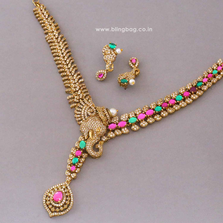 Multicolor Isabellaa Victorian Jewellery Set - New Arrival