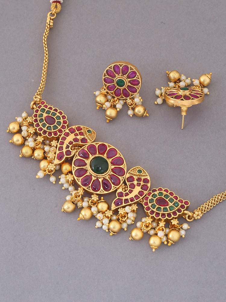 Multicolor Isolde Jewellery Set