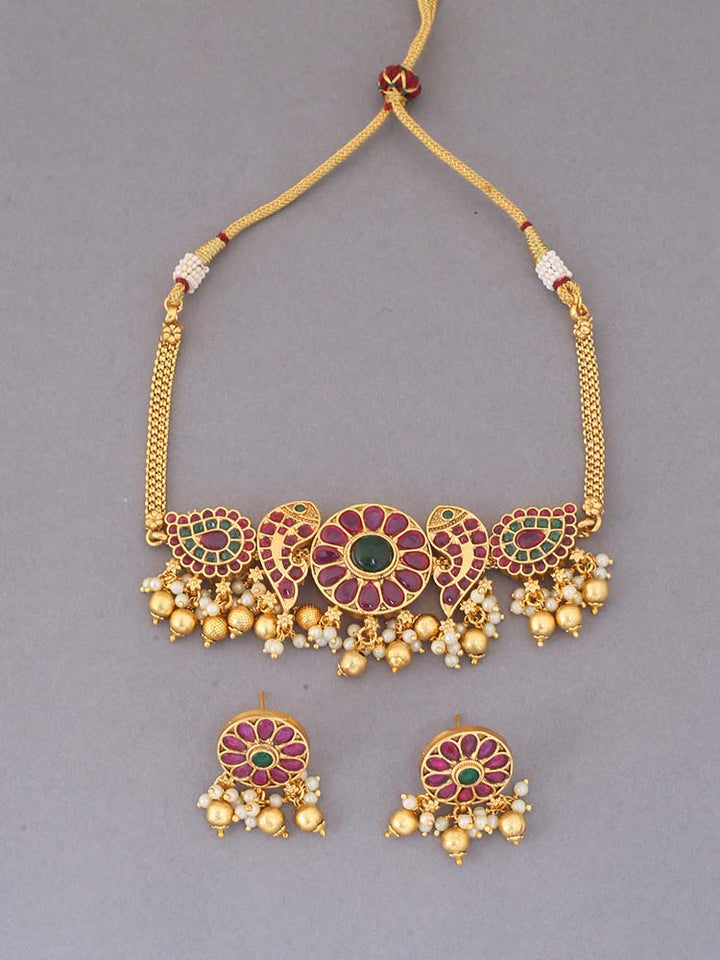 Multicolor Isolde Jewellery Set