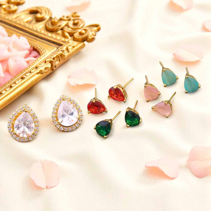 Multicolor Ivanna Color Changeable Studs