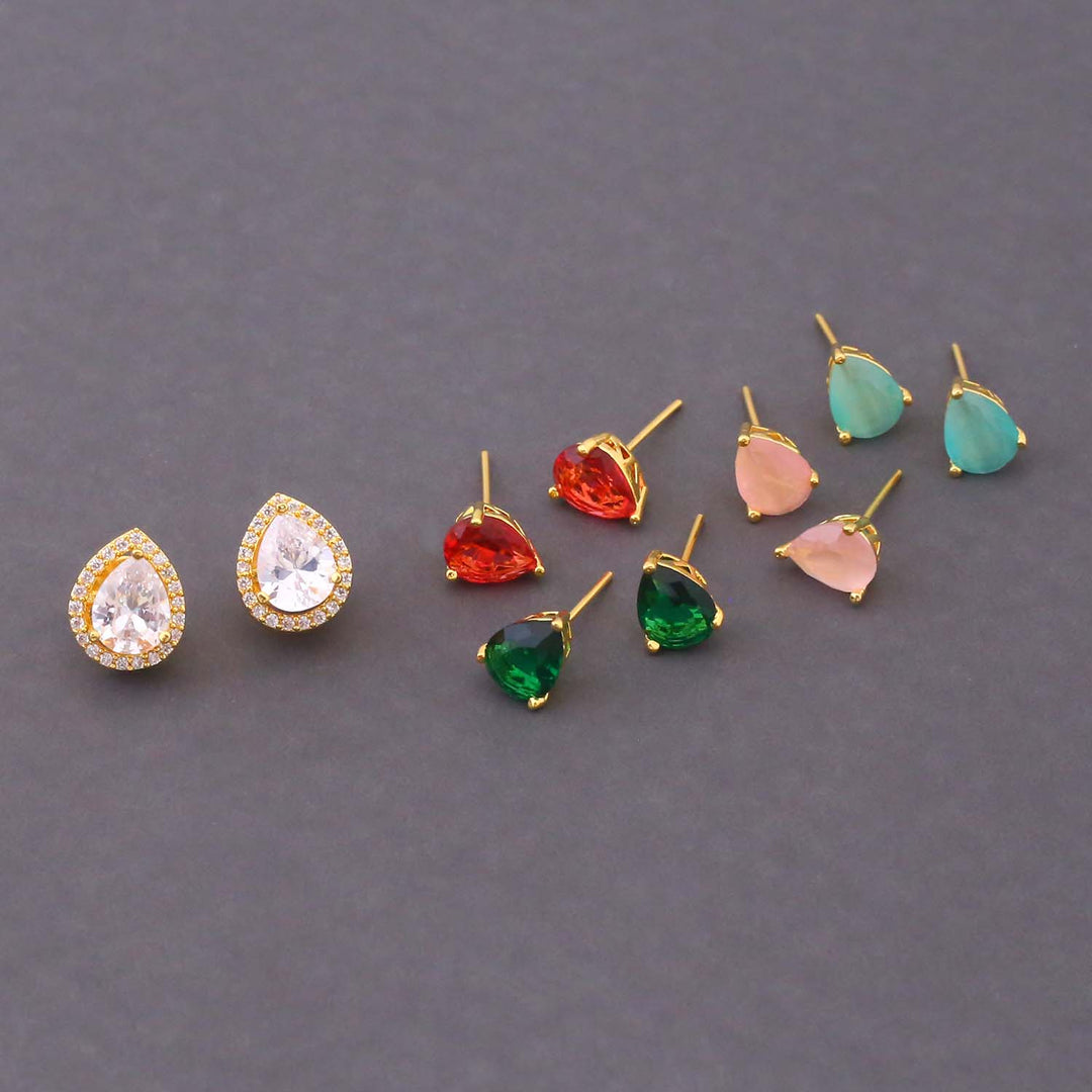 Multicolor Ivanna Color Changeable Studs