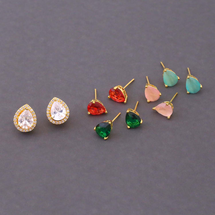 Multicolor Ivanna Color Changeable Studs