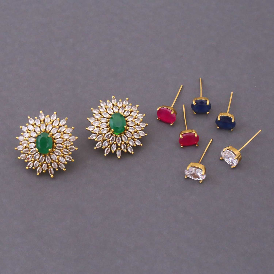 Multicolor Izolda Color Changeable Studs