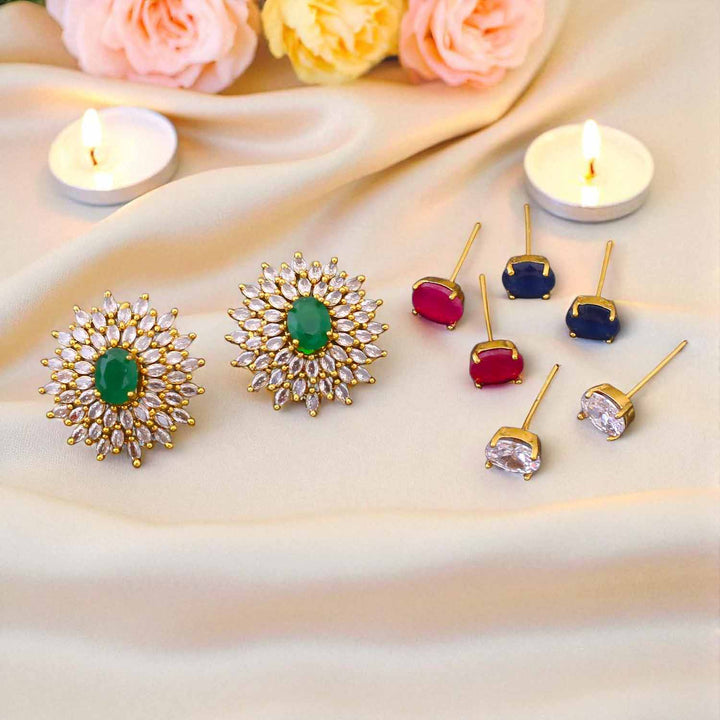 Multicolor Izolda Color Changeable Studs