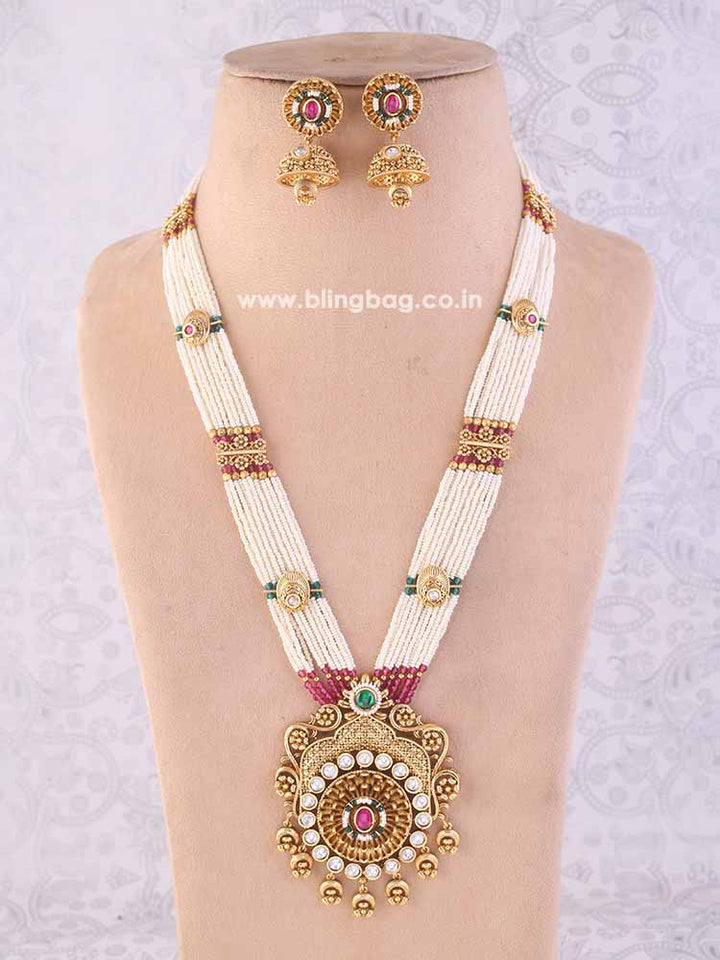 Multicolor Jaithra Rajwadi Set