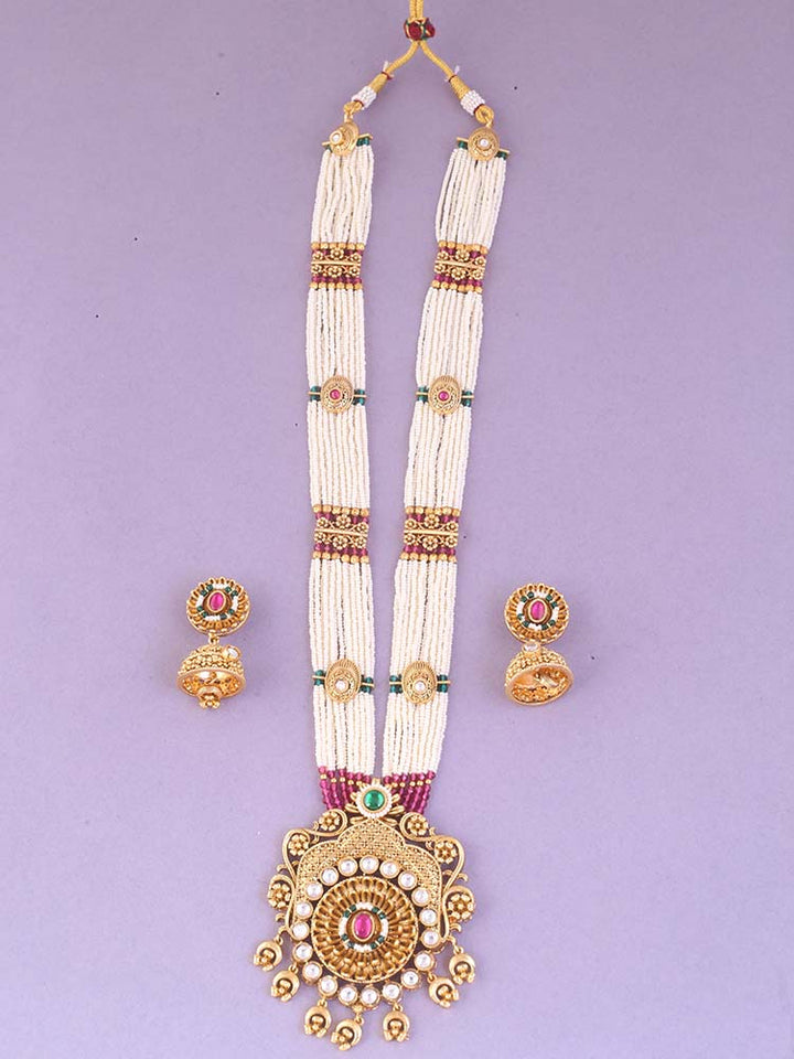 Multicolor Jaithra Rajwadi Set