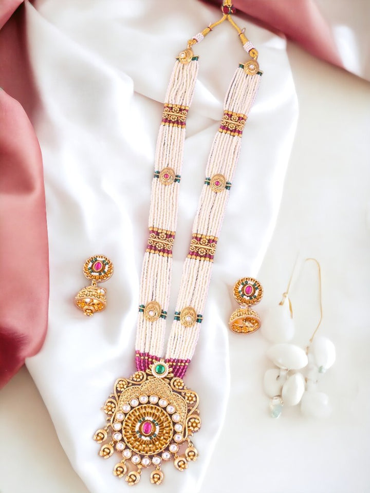 Multicolor Jaithra Rajwadi Set