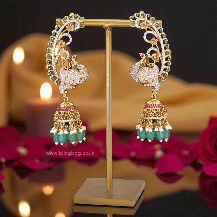 Multicolor Jansi Jhumkis