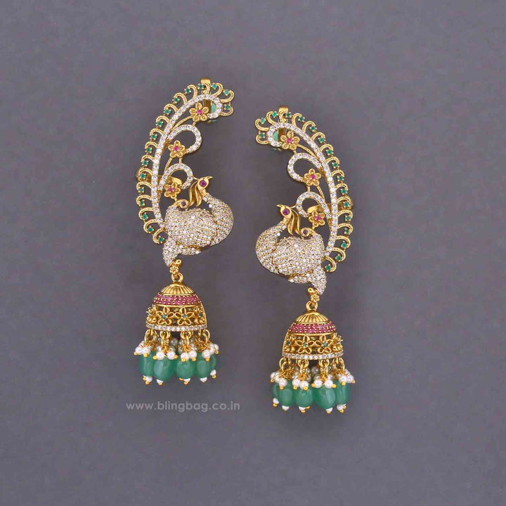 Multicolor Jansi Jhumkis