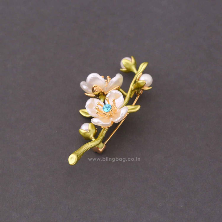 Multicolor Jasmine Brooch