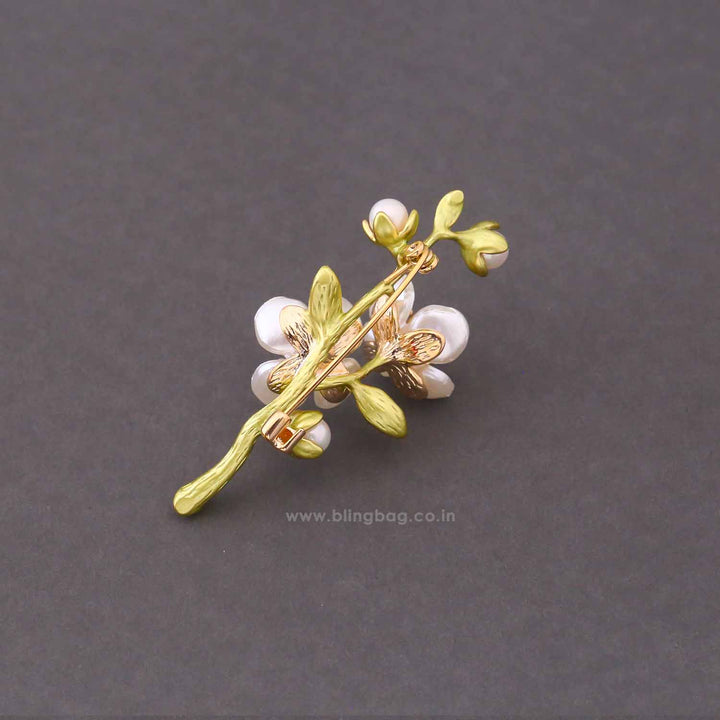Multicolor Jasmine Brooch