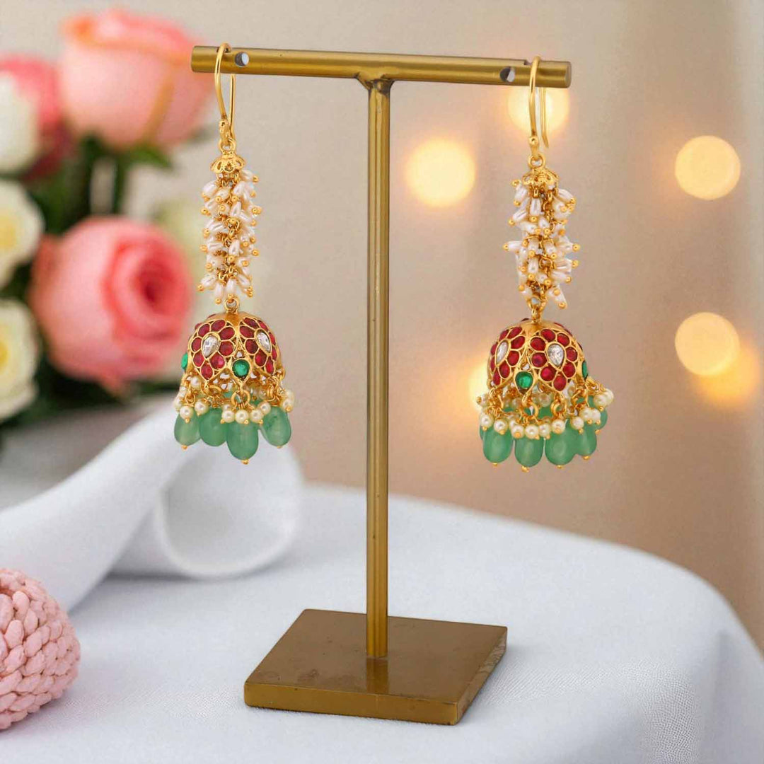 Multicolor Jayabalan Jhumkis