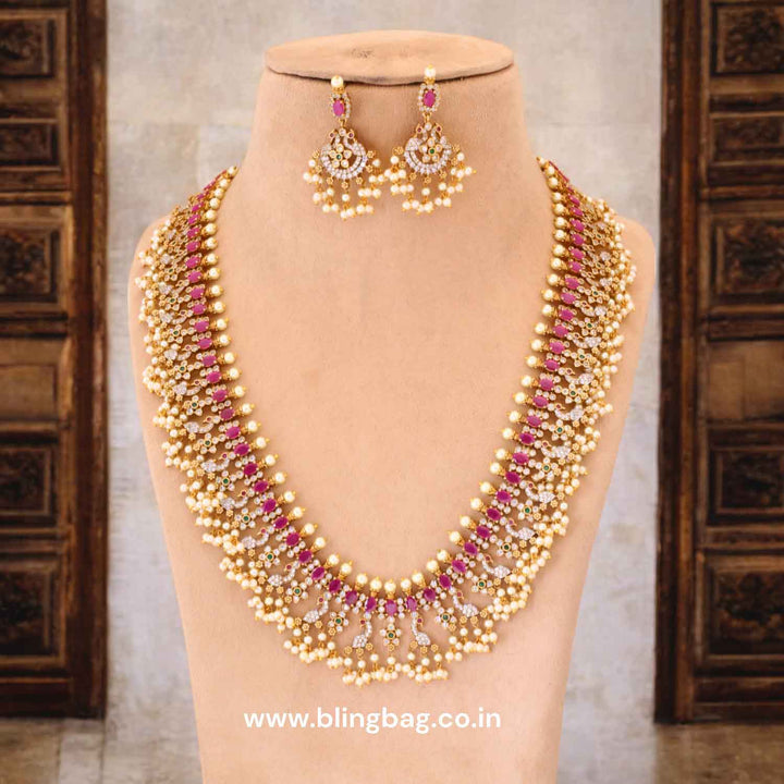 Multicolor Jeevika Antique Jewellery Set - New Arrival