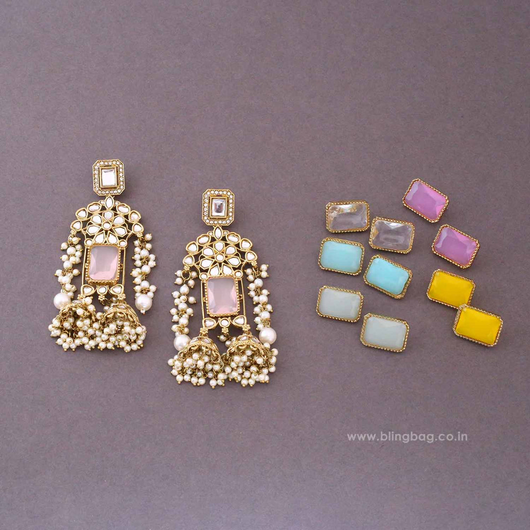Multicolor Jolie Color Changeable Danglers