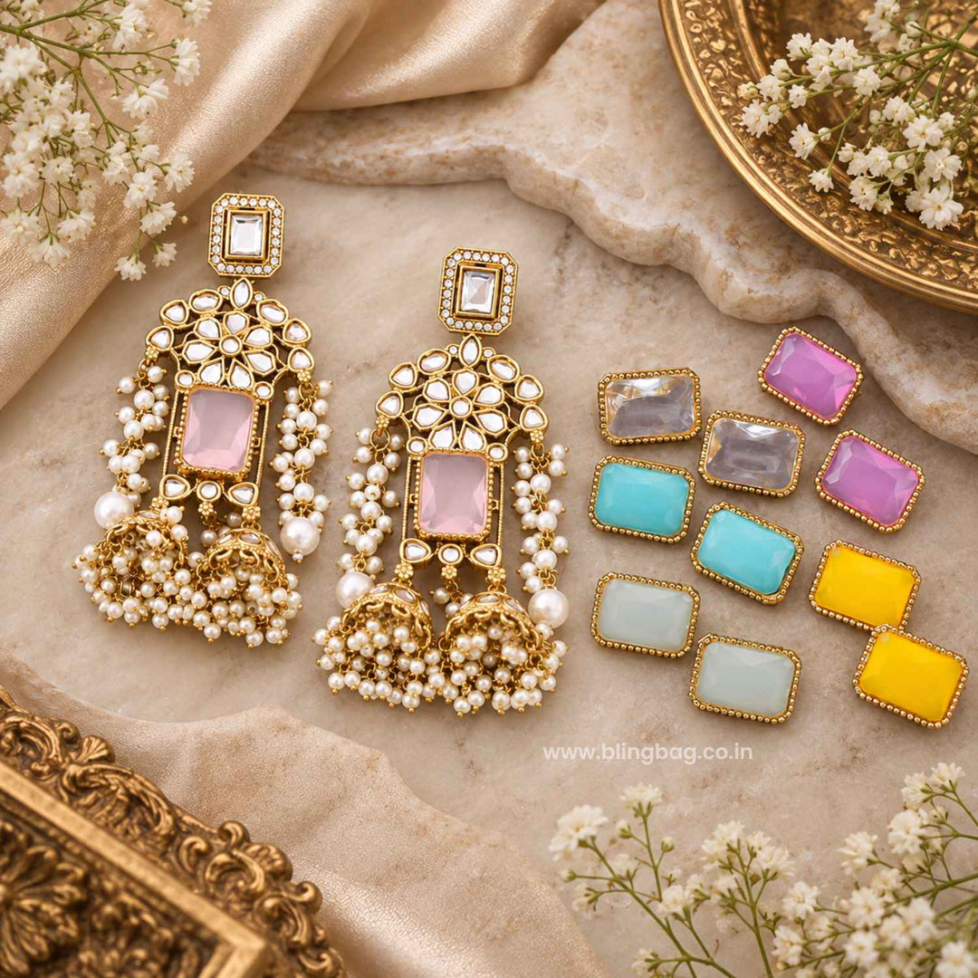 Multicolor Jolie Color Changeable Danglers