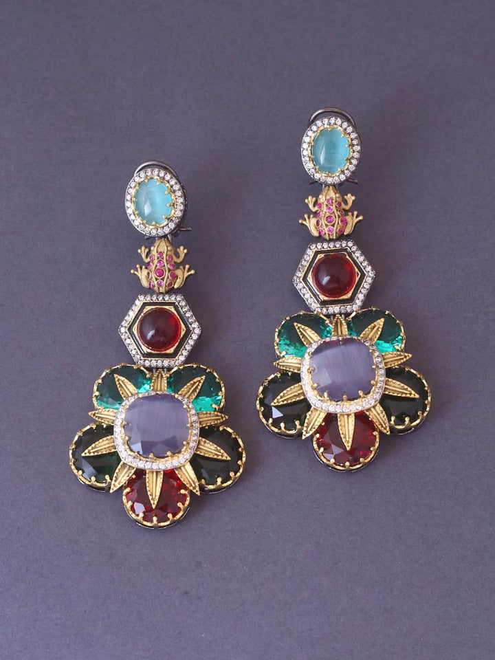 Multicolor Juiely Danglers