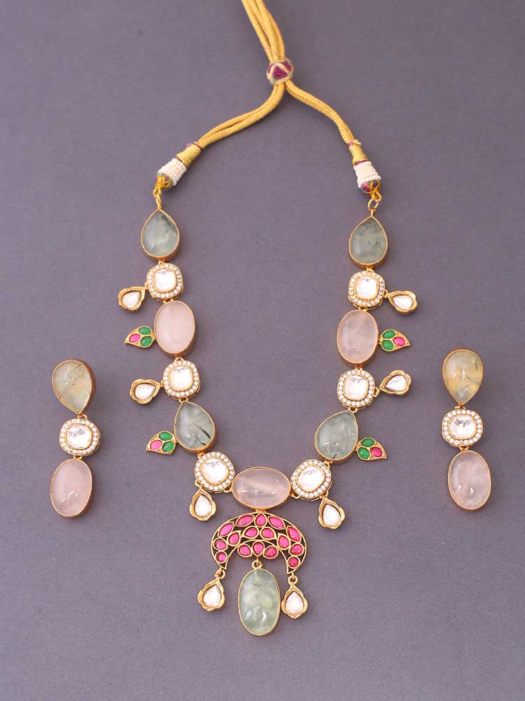 Multicolor Kajal Jewellery Set