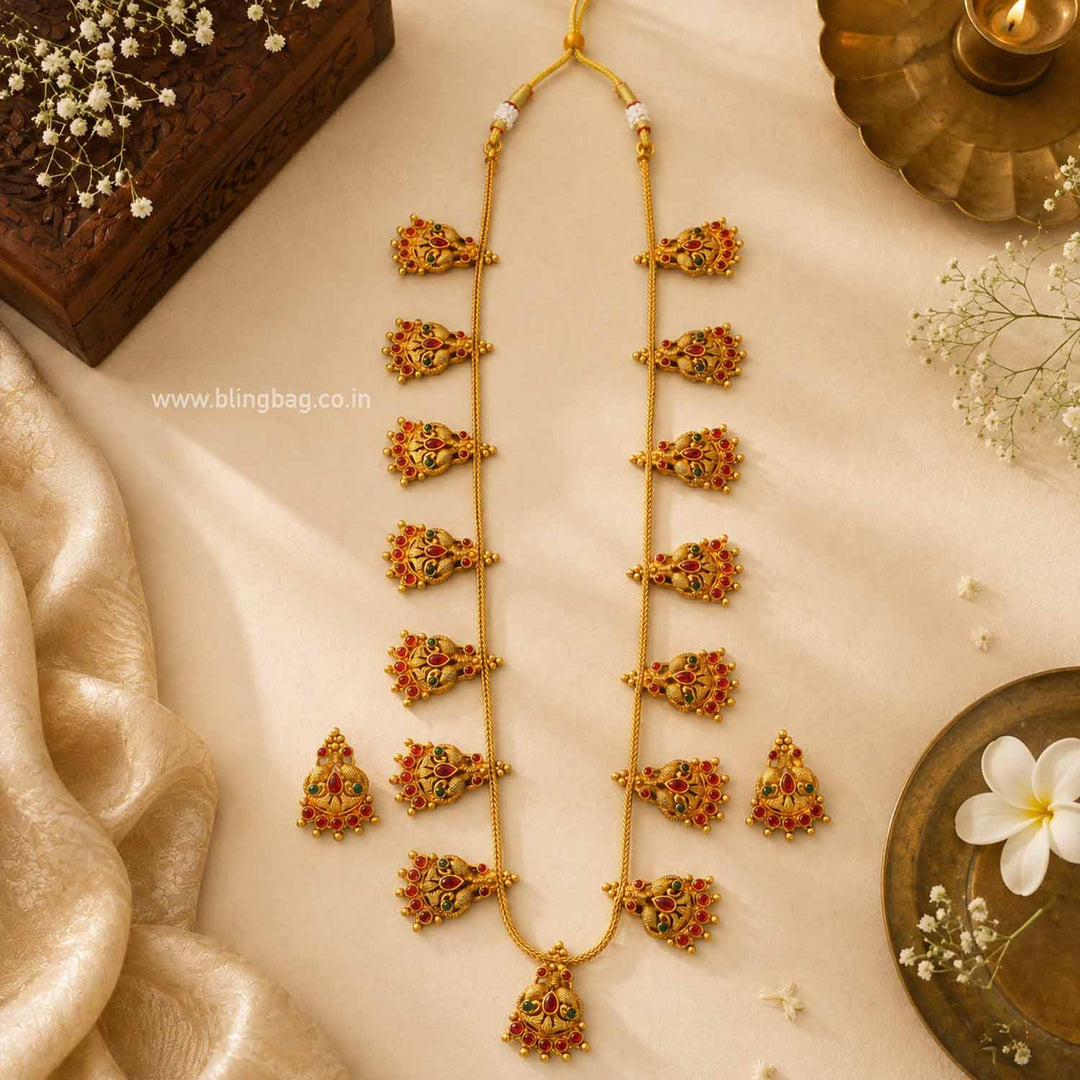 Multicolor Kalishri Antique Jewellery Set- New Arrival