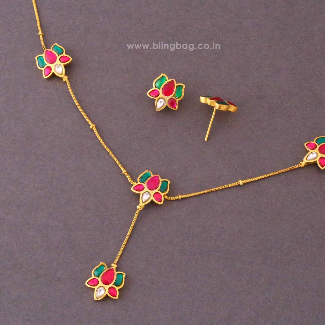 Multicolor Kalyani Antique Jewellery Set- New Arrival