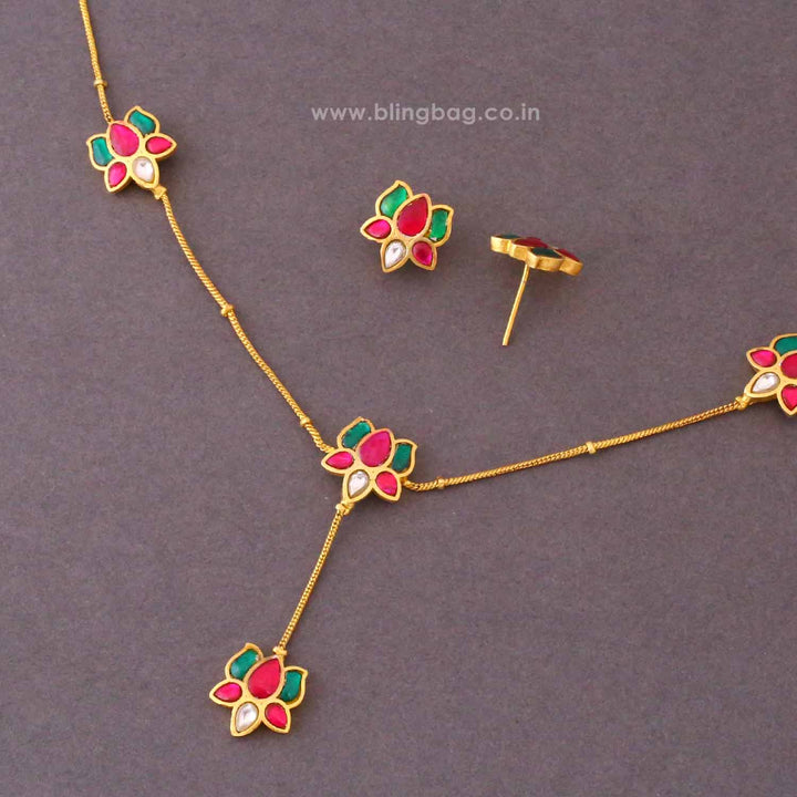 Multicolor Kalyani Antique Jewellery Set- New Arrival
