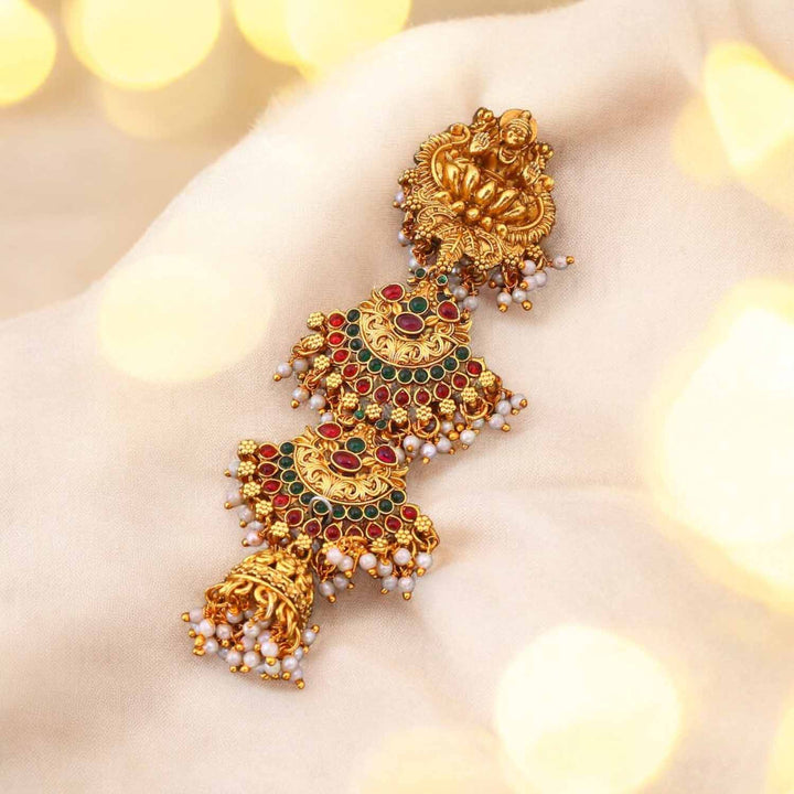 Multicolor Kamakshi Temple Hair Chooti