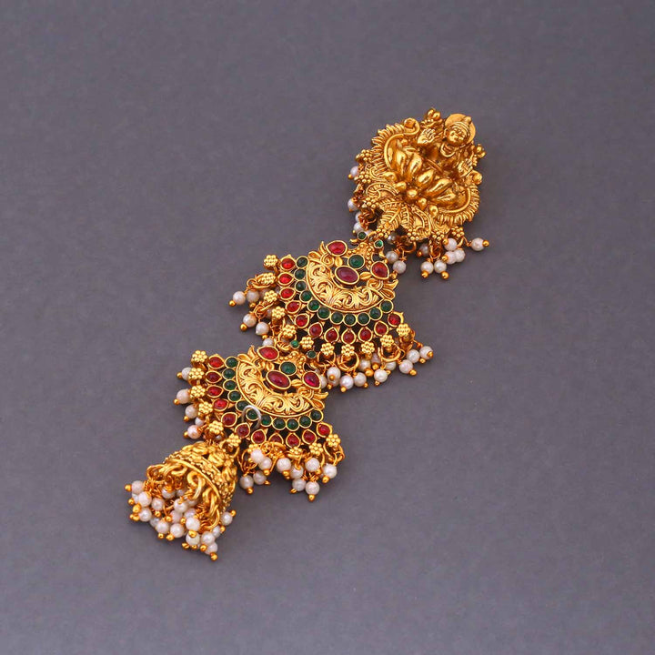 Multicolor Kamakshi Temple Hair Chooti