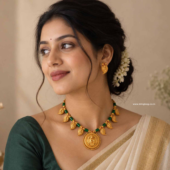 Multicolor Kamini Antique Jewellery Set- New Arrival