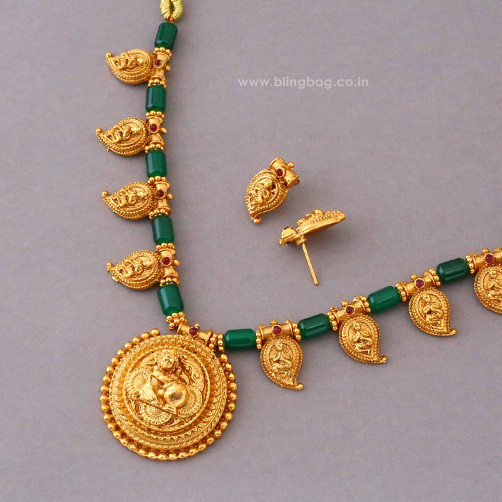 Multicolor Kamini Antique Jewellery Set- New Arrival