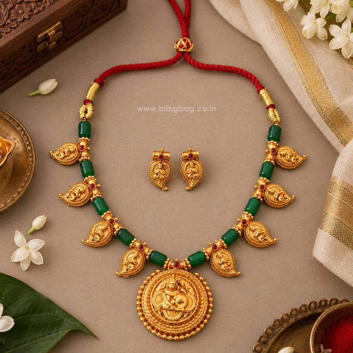 Multicolor Kamini Antique Jewellery Set- New Arrival