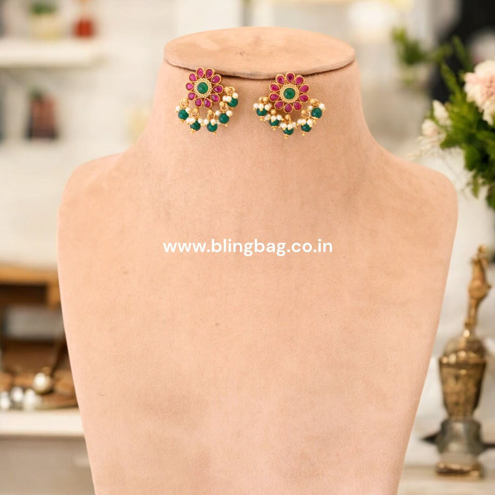 Multicolor Karishma Antique Jewellery Set - New Arrival