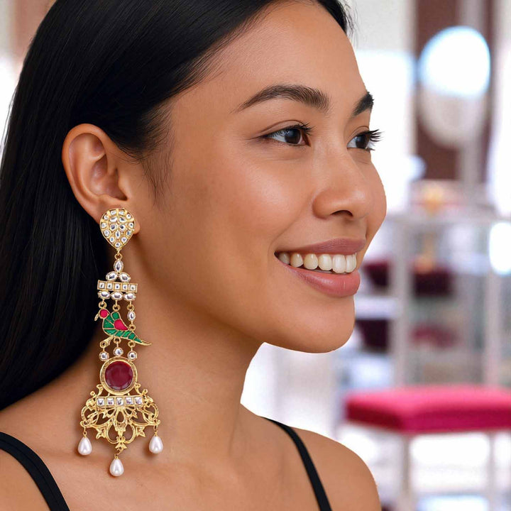 Multicolor Kashika Danglers