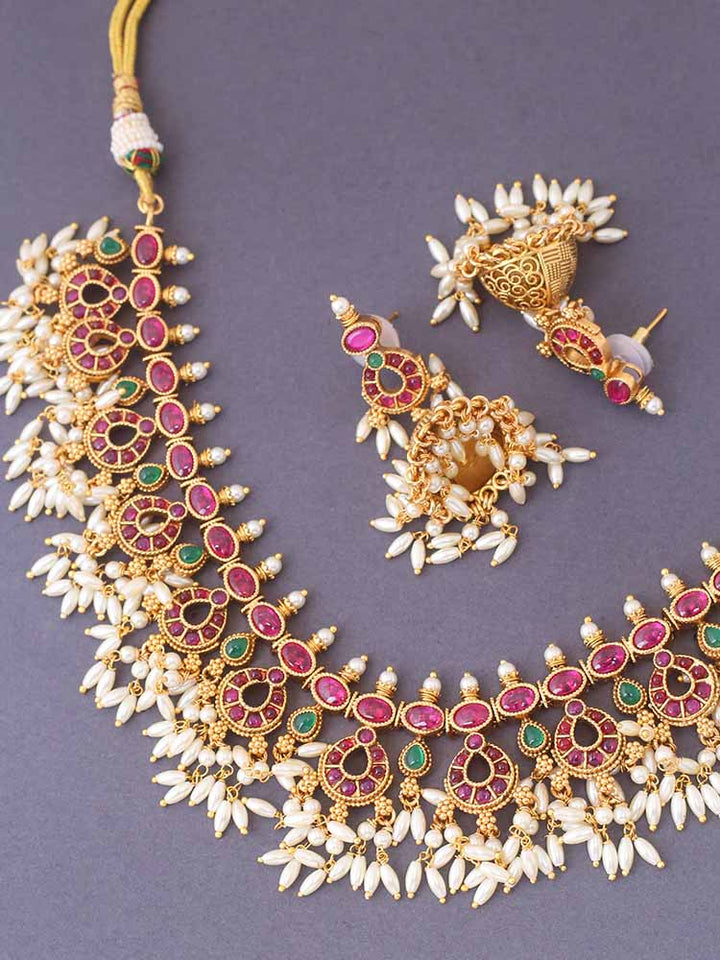 Multicolor Kashtha Jewellery Set