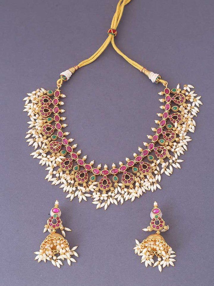Multicolor Kashtha Jewellery Set
