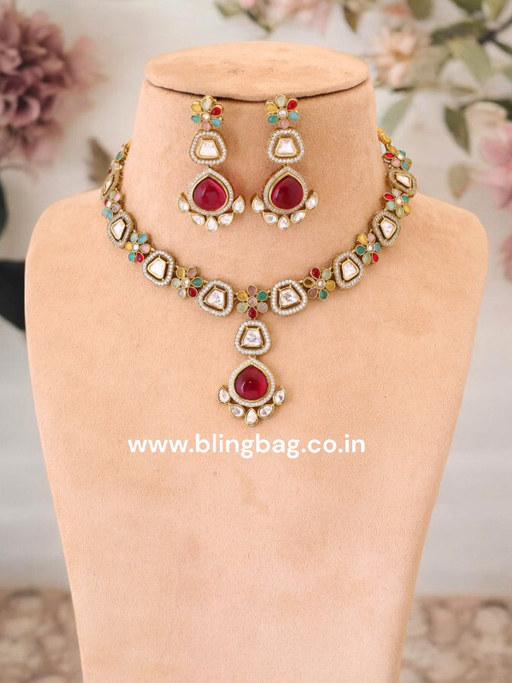 Multicolor Kendall Victorian Jewellery Set - New Arrival