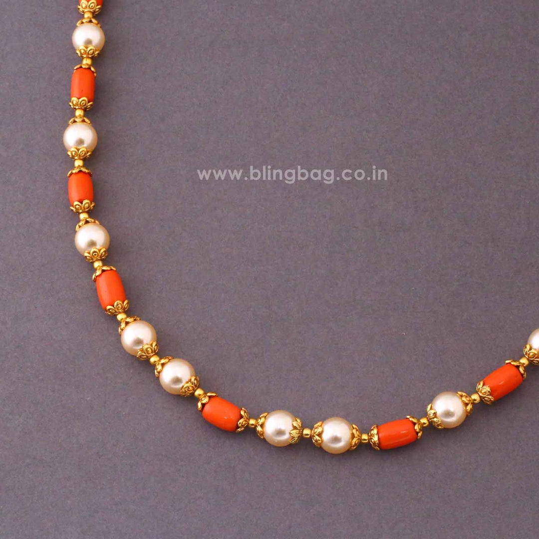Multicolor Kesarika Antique Necklace - New Arrival